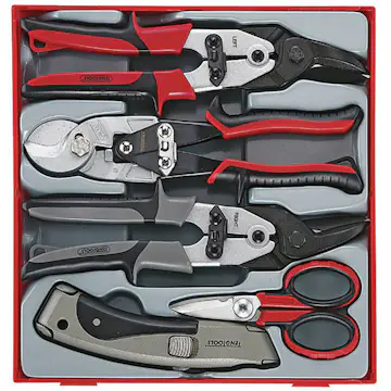Klipp- och skärsats 5 delar Teng Tools TTDCT05