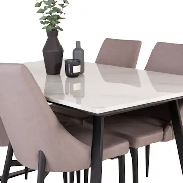 Matgrupp Venture Home Estelle 140 med 4 Laura Stolar