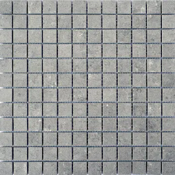 Klinkermosaik Arredo Archgres Grå 2,5x2,5 cm