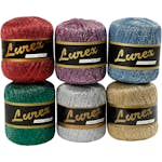 Garn Creativ Company Lurex Mixade Färger 160 m 6x25 g/1 Förp