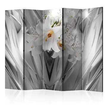 Rumsavdelare Skärmvägg Arkiio Steel Lilies II 225x172 cm