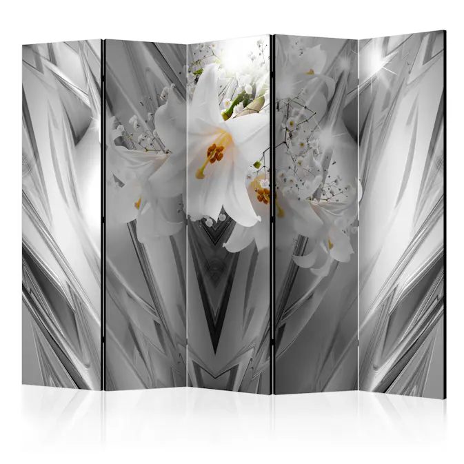 Rumsavdelare Skärmvägg Arkiio Steel Lilies II 225x172 cm