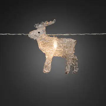 Ljusslinga Gnosjö Konstsmide Älgar 8