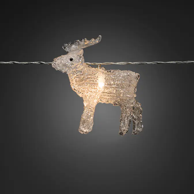 Ljusslinga Gnosjö Konstsmide Älgar 8