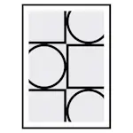 Poster Gallerix Geometric Art No2