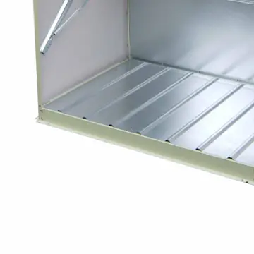 Stålgolv gop Bicyclestore Galvaniserat Golv för Förvaringsbox