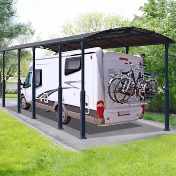 Carport Canopia by Palram Alpine I Metall För Husbil 3,6x11 m