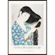 Poster Gallerix Woman Combing Her Hair By Goyō Hashiguchi