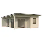 Trädgårdshus Palmako Cecilia 32,4 m2