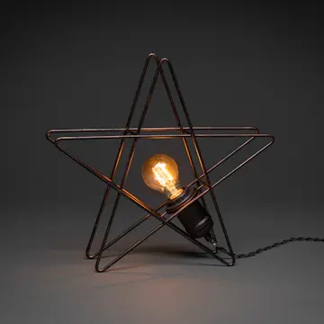Adventsstjärna Gnosjö Konstsmide Stående 35 cm Metall