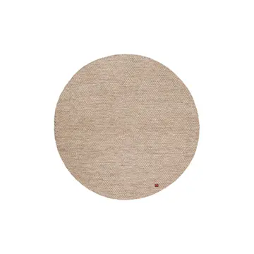 Handvävd Matta KM Carpets Torekov Rund Ull