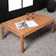 Soffbord Venture Home Amlan Natur Teak Fyrkantigt Vardagsrumsbord