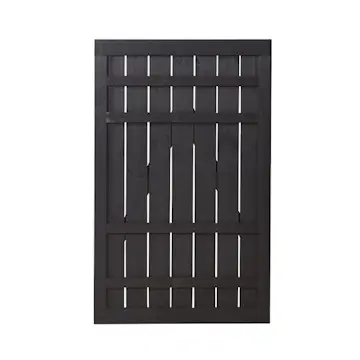 Skärmgrind PLUS Rustik 100x158 cm Svart