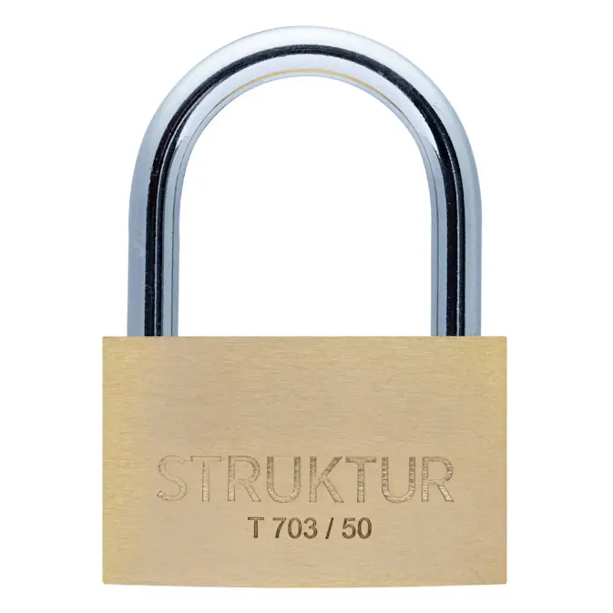 Hänglås Millers Mässing T 703/50
