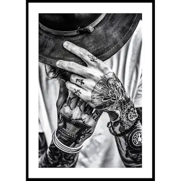 Poster Gallerix Tattooed Identity