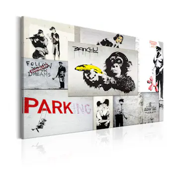 Tavla Arkiio Banksy Police Fantasies