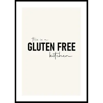 Poster Gallerix Gluten Free Kitchen