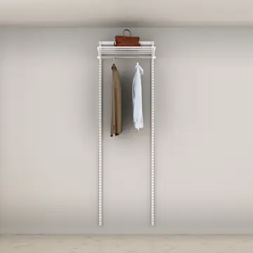 Garderobslösning Elfa Ready Solution Classic 1 Vit B: 607 mm