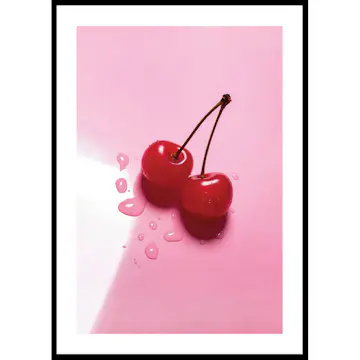 Poster Gallerix Cocktail Berries In Pink