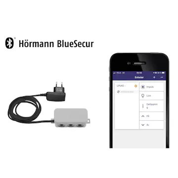Bluetooth-mottagare Hörmann Tillbehör 2025 för Garageportar