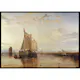 Poster Gallerix Dort Packet-Boat from Rotterdam Becalmed By William Turner