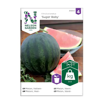 Frö Vattenmelon Nelson Garden Sugar Baby