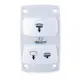 Kontrollpanel Albin Group Marine för Silent Elektrisk Toalett Rocker Switch