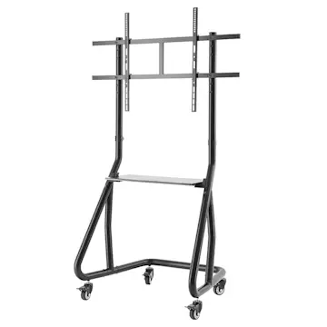 TV Hama ställ mobilt Med Hjul Upp Till 100 tum Svart