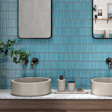 Mosaik Lhådös Vox Teal Kitkat 1,2x9,2 cm