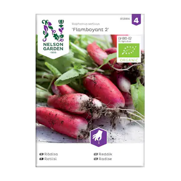 Frö Rädisa Nelson Garden Flamboyant 2 Organic