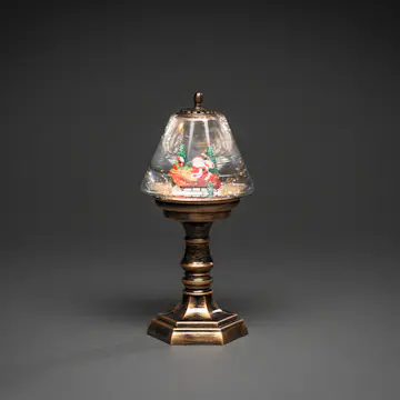 Lykta Gnosjö Konstsmide Vattenfylld Lampa med Tomte