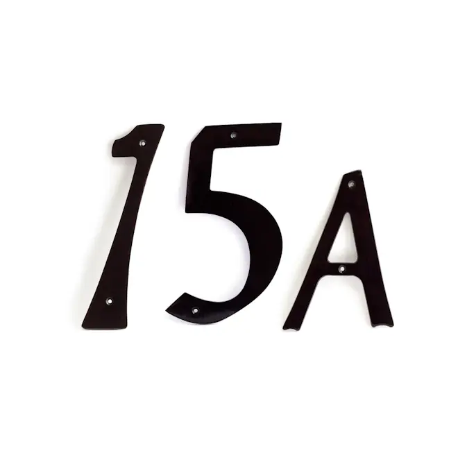 Husnummer Habo 573-574 Brunoxid