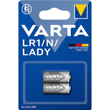 Batteri Varta LR1 / N / LADY 1,5V Alkaliskt
