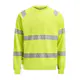 Sweatshirt Jobman Varsel HV Gul