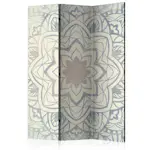 Rumsavdelare Skärmvägg Arkiio Winter Mandala 135x172 cm