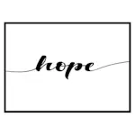 Poster Gallerix Hope Line