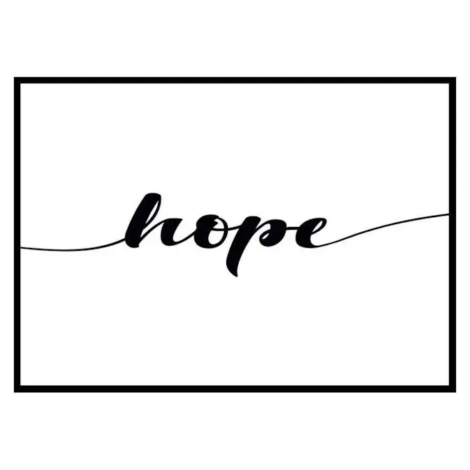 Poster Gallerix Hope Line