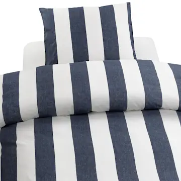 Påslakanset Borganäs of Sweden Block Stripe Dubbelsäng