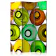 Rumsavdelare Skärmvägg Arkiio Bottles Background 135x172 cm