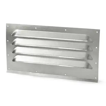 Ventilationsgaller Habo 405 i Stål med Insektsnät