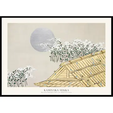 Poster Gallerix House From Momoyogusa–Flowers Of A Hundred Generations By Kamisaka Sekka
