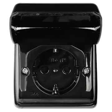 Vägguttag Elko 1-Vägs IP44