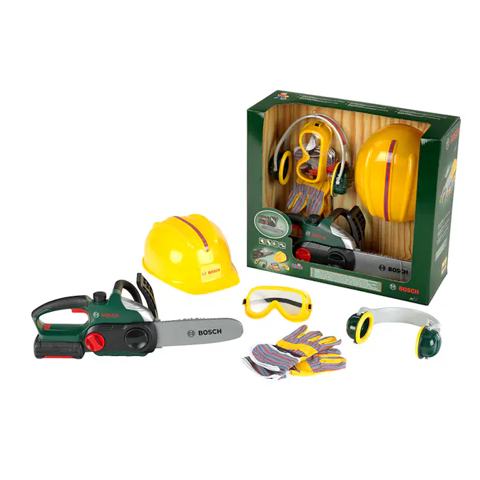 Leksak Motorsåg Klein Bosch Med Tillbehör