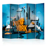 Rumsavdelare Skärmvägg Arkiio New York Arkiio Welcome II 225x172 cm