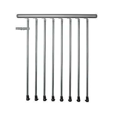 Skyddsräcke Byggera för Spiraltrappa Byggera Royal Zink