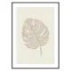 Poster Gallerix Cutout Monstera Sand