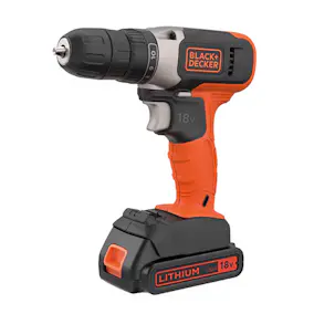 Borrskruvdragare Black & Decker BCD001C1 1X1,5 Ah Batteri