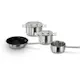 Kökkärl Bosch HEZ9SE040 Set 4 st Rostfria Kastruller & Stekpannor