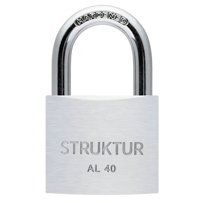 Hänglås Millers Alu 40 3P