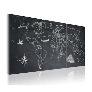 Tavla Arkiio Efter Fotspår Columbus